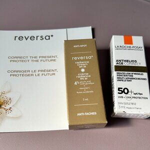 3 ML Reversa Radiance Cream with SPF 30 & 3 ML La Roche-Posay Daily Cream SPF 50